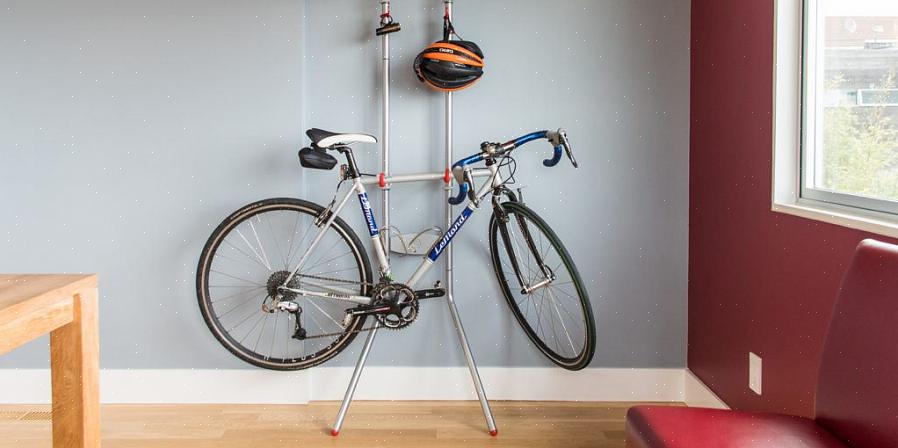 Fazer um suporte para bicicletas pode parecer muito complicado
