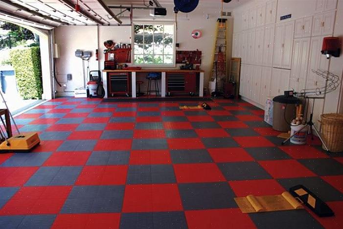 Os tapetes são todos viáveis dependendo do que você deseja da sua garagem