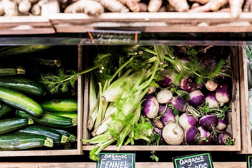 Faça escolhas para comprar alimentos orgânicos que realmente contam