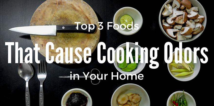 Coloque uma tigela de bicarbonato de sódio na bancada da cozinha para absorver os odores que saem da comida