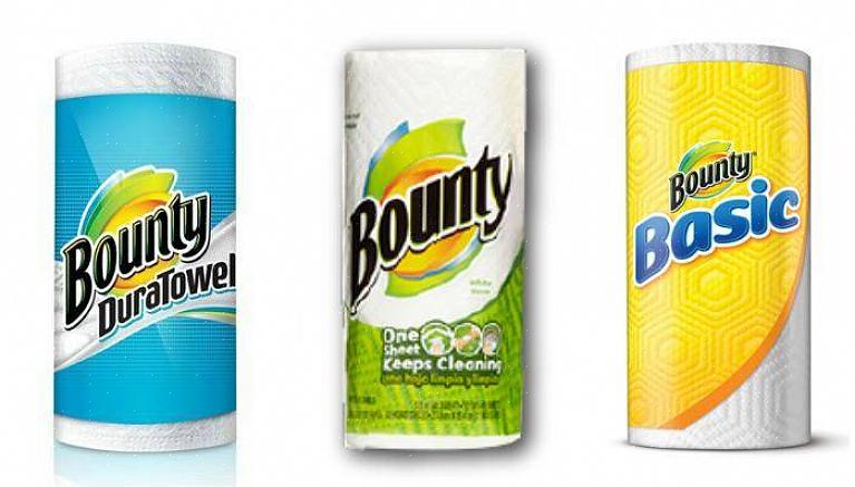 Os cupons de toalha de papel Bounty são um bônus adicional para os muitos usuários satisfeitos deste produto