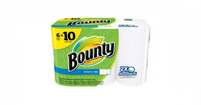 Existem várias maneiras de obter cupons de toalha de papel Bounty