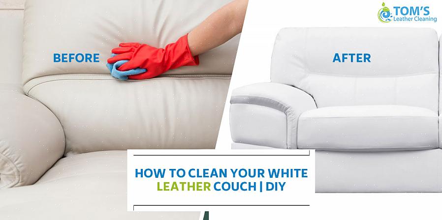 Você precisará saber como limpar adequadamente um sofá de couro