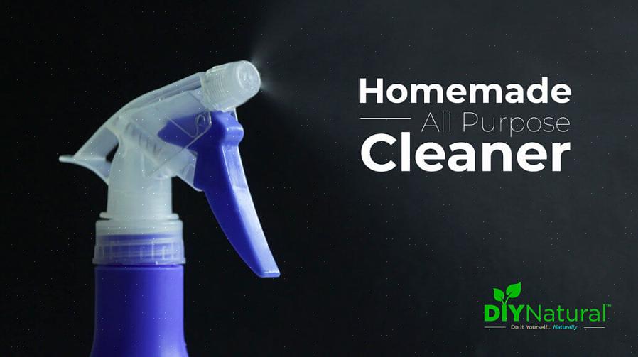 Você pode usar a solução de limpeza com sabão para limpar as superfícies de sua casa todas as semanas