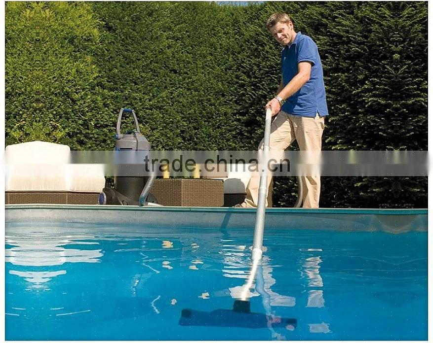 Outros agentes de limpeza que são projetados para manter a piscina limpa