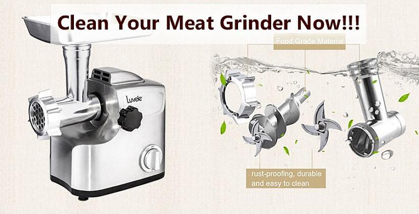 Um mixer de carne ou um moedor de carne