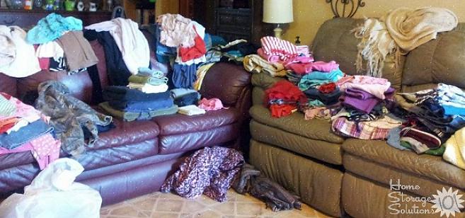 Com toda a roupa suja se acumulando na lavanderia por semanas