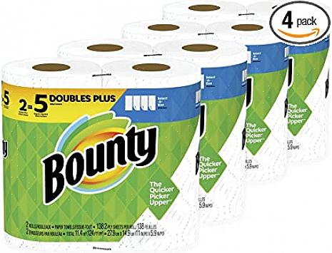 Você encontrará uma lista de links onde poderá obter cupons de toalha de papel Bounty