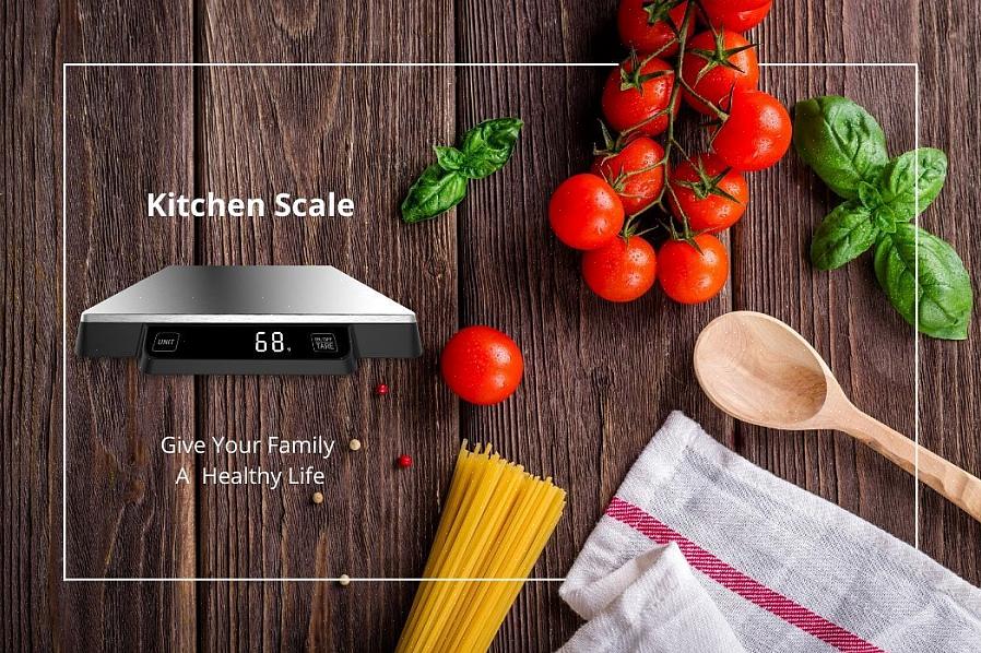 Uma balança de pesagem de alimentos é a melhor ferramenta que qualquer chef sensato deve ter em sua cozinha