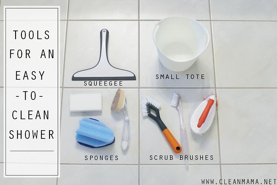 Você pode fazer seu próprio limpador de azulejos de banheiro caseiro se estiver tentando economizar dinheiro