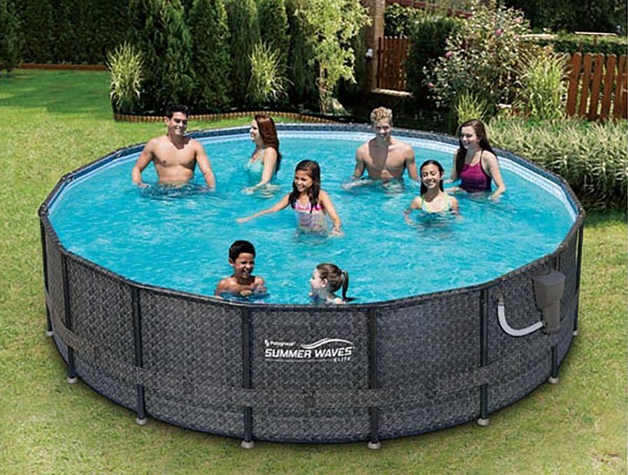 Não importa o tamanho de sua piscina acima do solo