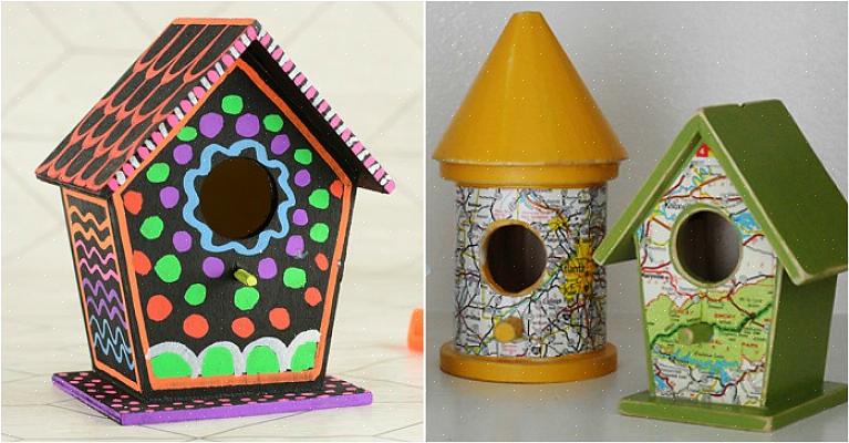 Se você está procurando descobrir a melhor forma de pintar uma casa de pássaro
