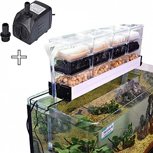 Vários tipos de filtros de tanque de peixes têm vários tipos de conexões de tubos