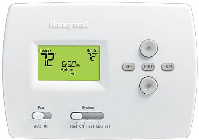 Modelo de termostato programável
