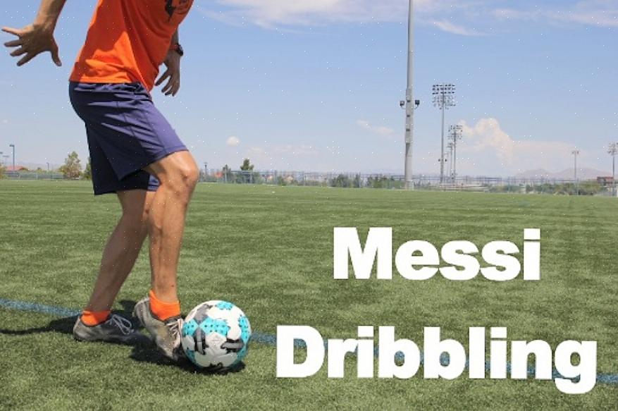 Driblar é a arte de confundir os jogadores adversários usando pés rápidos ou uma variedade de movimentos