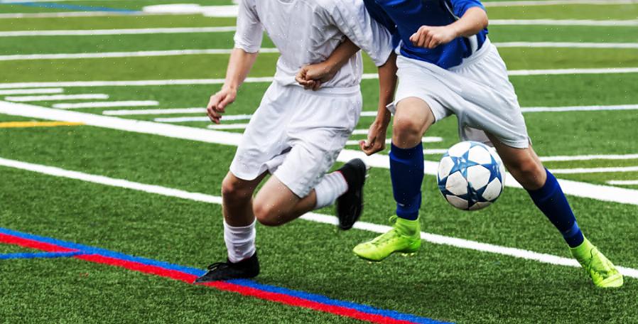 Enfrentar os problemas nos pés causados pelo futebol