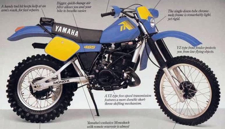 Este site não é exclusivo para peças de motos de sujeira Yamaha