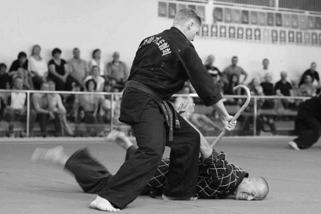 A cana é usada de 3 maneiras no Hapkido