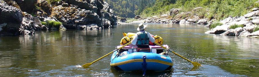 Uma viagem típica de rafting pode durar de 1 a 2 dias