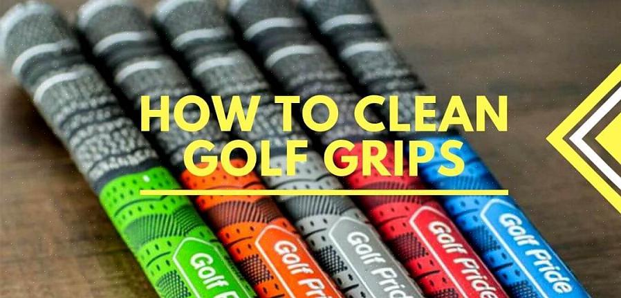 Se você detectar rachaduras ou abrasões na empunhadura de couro do taco de golfe