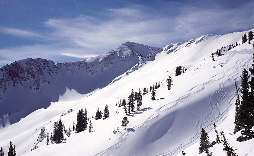 Muitas vezes você precisa ir a resorts de alta altitude