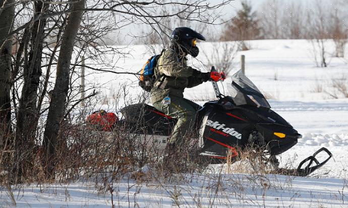 Se você está comprando o snowmobile com a esperança de um dia correr com ele