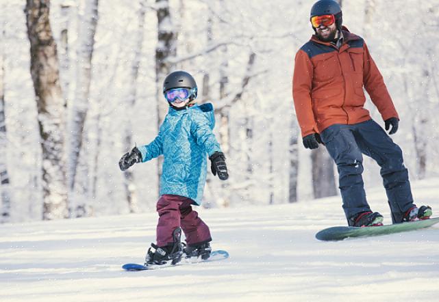 Ao apontar seu snowboard diretamente para a linha de queda