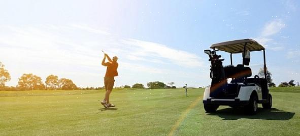 Lembre-se de que ter um carrinho de golfe é uma alternativa a ter um carrinho de golfe ou carrinho de golfe