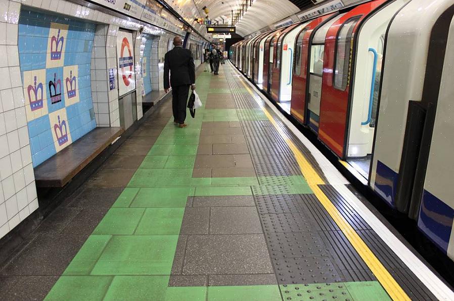 O diagrama icônico da rede do metrô de Londres