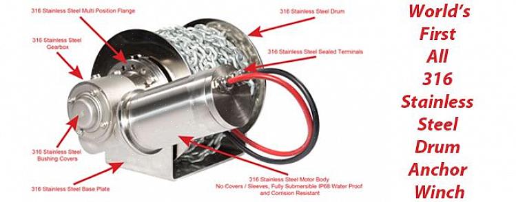 Aqui estão as etapas que você pode seguir se quiser instalar um guincho elétrico de âncora em seu barco