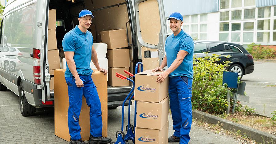 Materiais de embalagem da empresa de mudanças