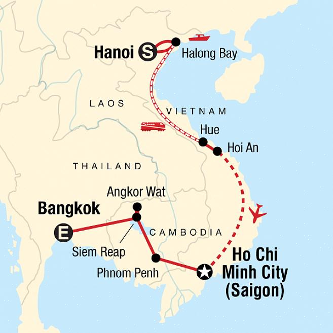 O Camboja recentemente ultrapassou o limite de 2 milhões de chegadas de turistas