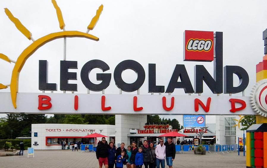 Primeiro decida para qual Legoland você deseja ir e