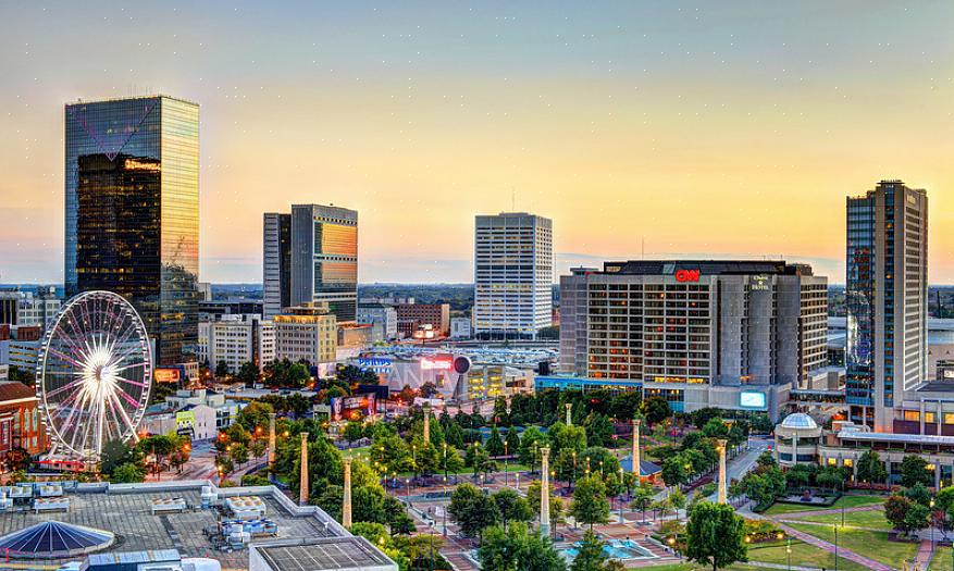 É apenas uma das razões pelas quais Atlanta é um ponto turístico popular