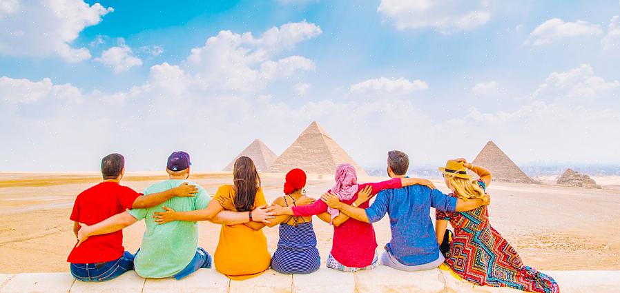 Para explorar e apreciar completamente o Egito