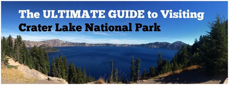 Como o Parque Nacional do Lago Crater está próximo à Interstate 5