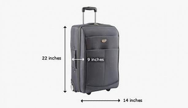 Isso é agravado pelas restrições de tamanho de bagagem que os aeroportos