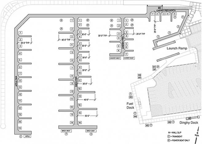 Isso permite que as pessoas que trabalharão na doca criem o melhor plano de design para a doca do seu barco