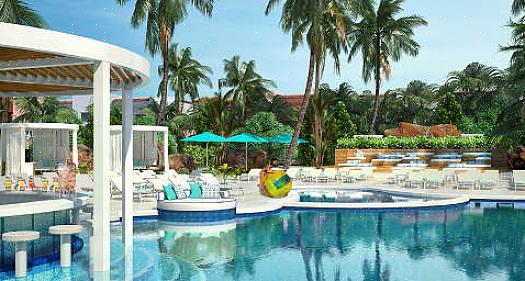 Porque o Atlantis Hotel está localizado na Paradise Island