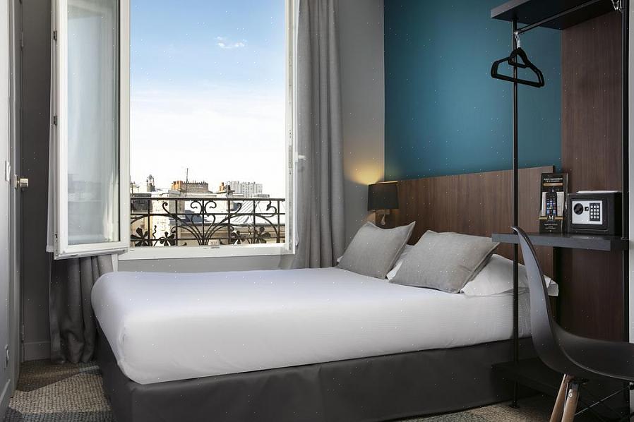 Você encontrará os guias de quarto padrão para a maioria dos guias de hotel em Paris