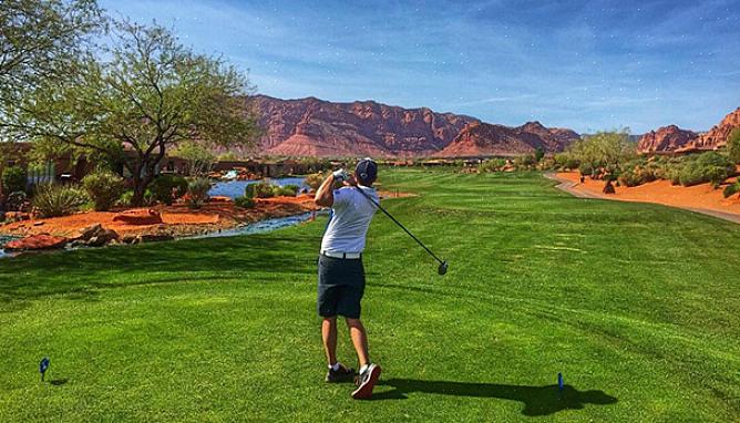 Este resort de praia é um campo de golfe de inspiração escocesa