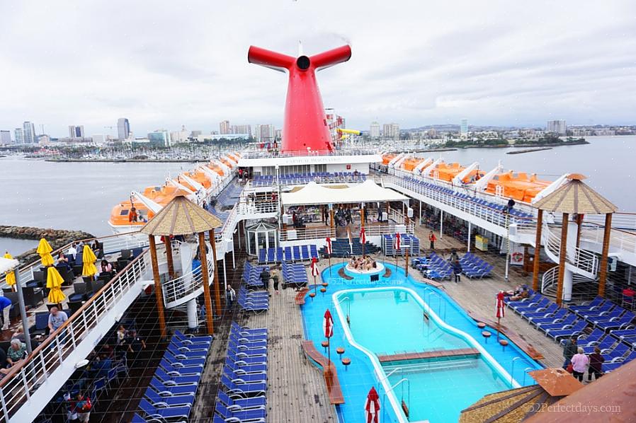 Os Carnival Cruises estão entre as empresas de cruzeiros mais populares