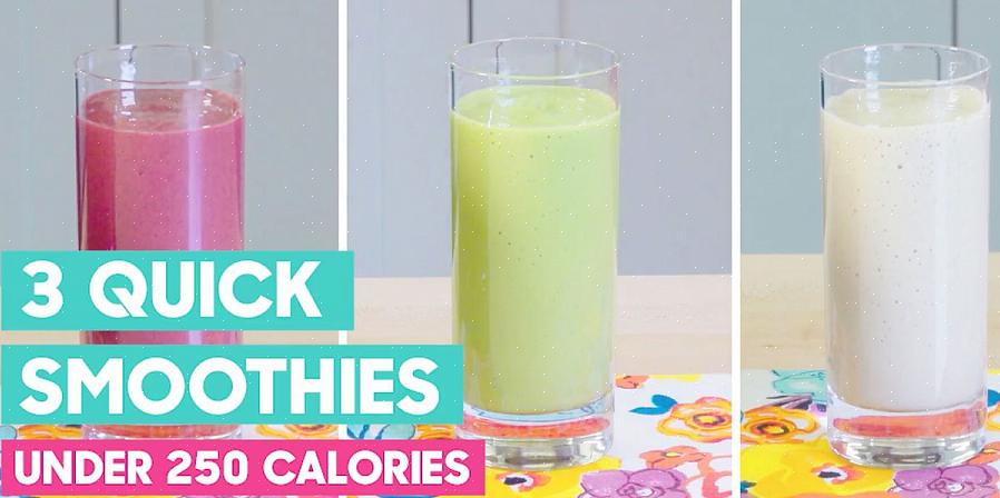 Bem como algumas ótimas receitas de smoothie