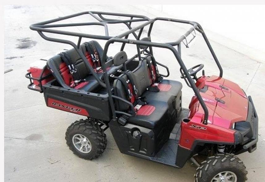 O Polaris Ranger é muito adequado para uso em fazendas