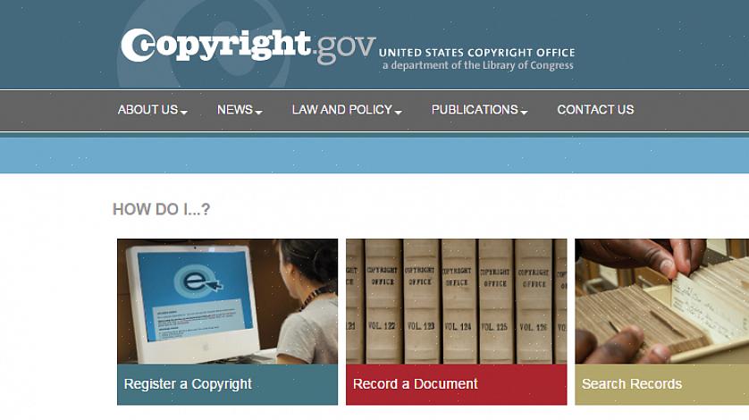O registro de direitos autorais dá ao proprietário dos direitos autorais o direito de registrar o registro