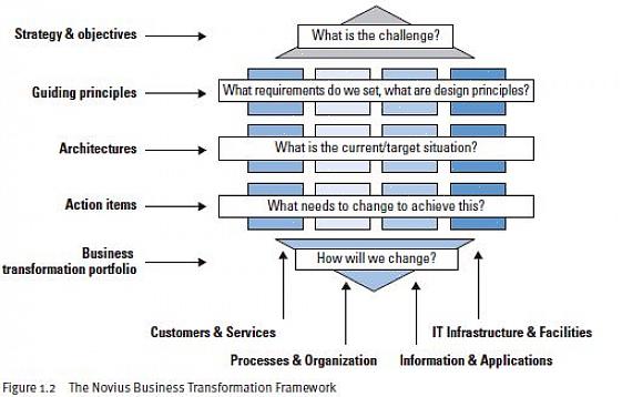 A seguir estão dicas para construir ou desenvolver uma estrutura para estratégia de informações de negócios