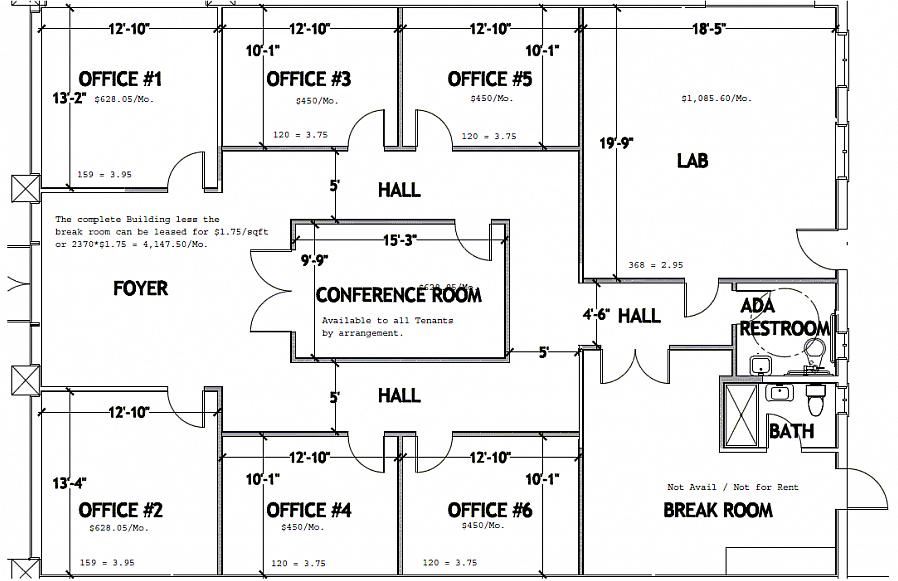 O empresário deve proceder à medição do espaço do prédio que vai ocupar para fazer o layout de uma planta