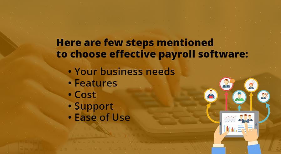 O sistema de folha de pagamento empresarial que você escolher deve ser capaz de interagir com seus programas