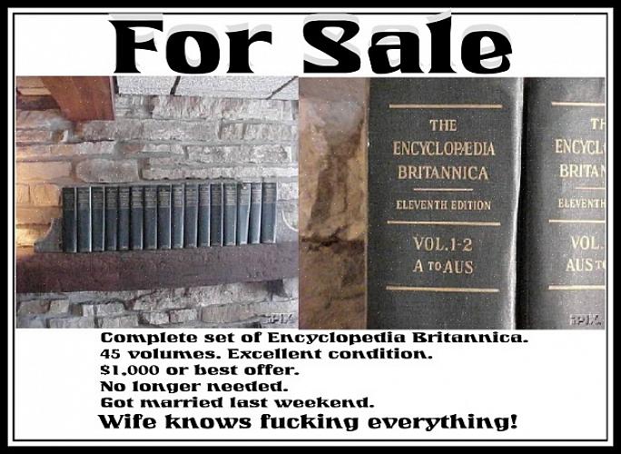 Vender enciclopédias usadas