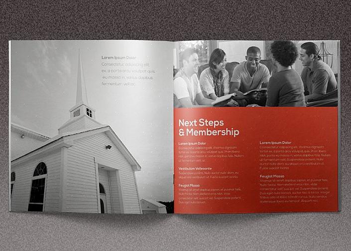 A brochura da sua igreja deve atrair a atenção do leitor